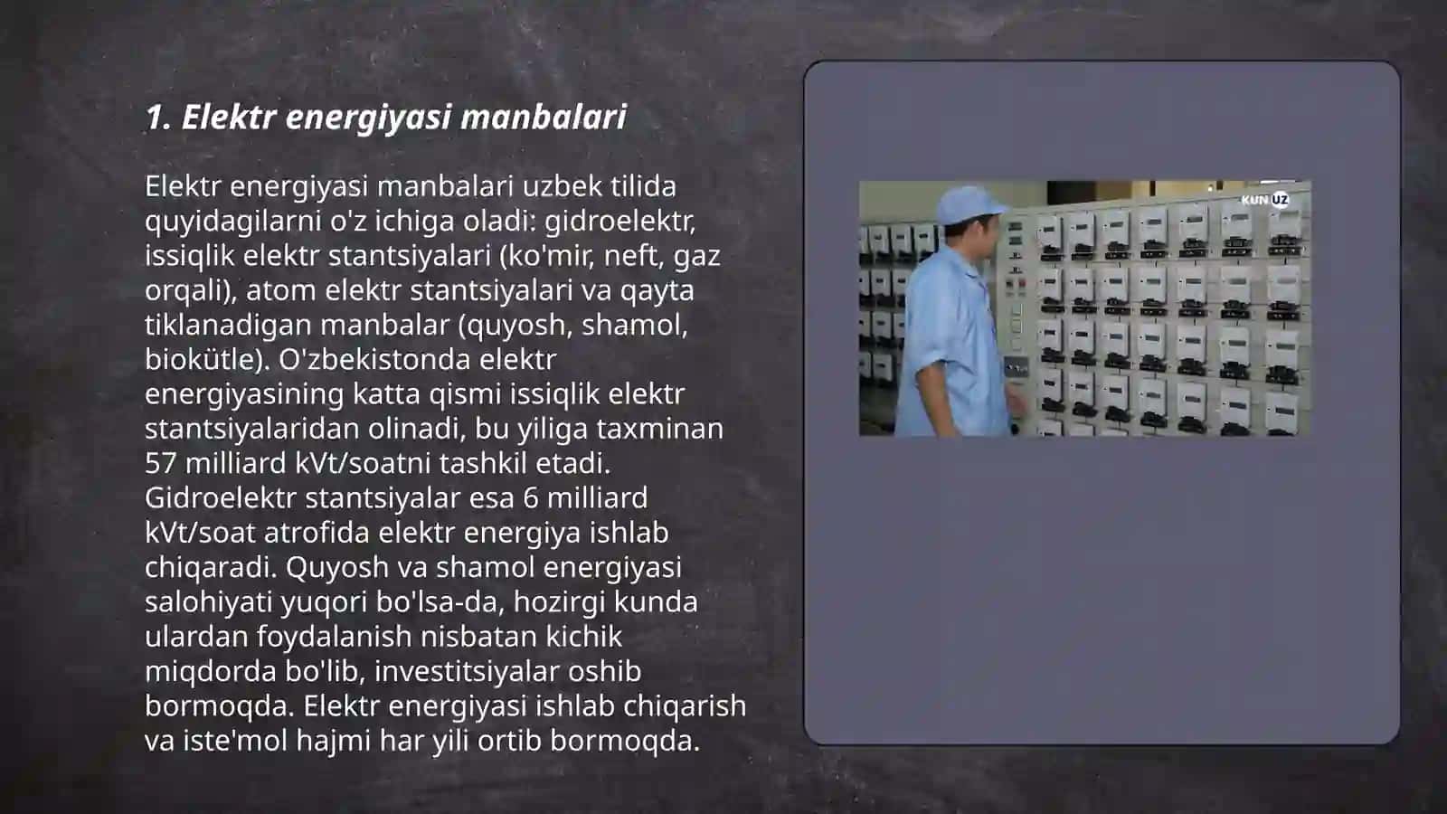 Elektr elektr turlari 3