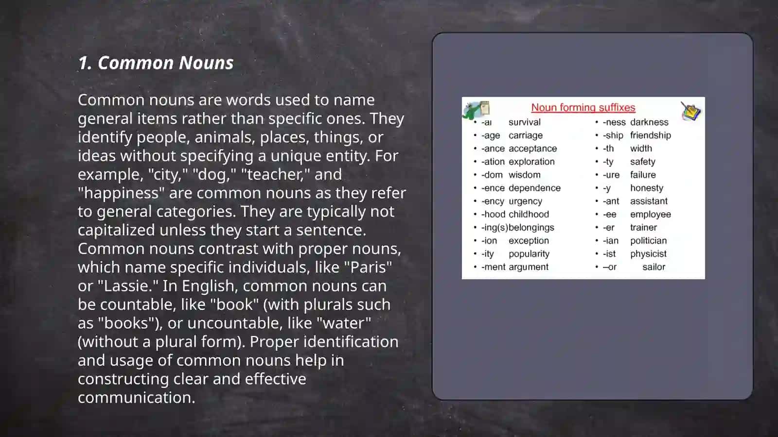 Common Nouns 3