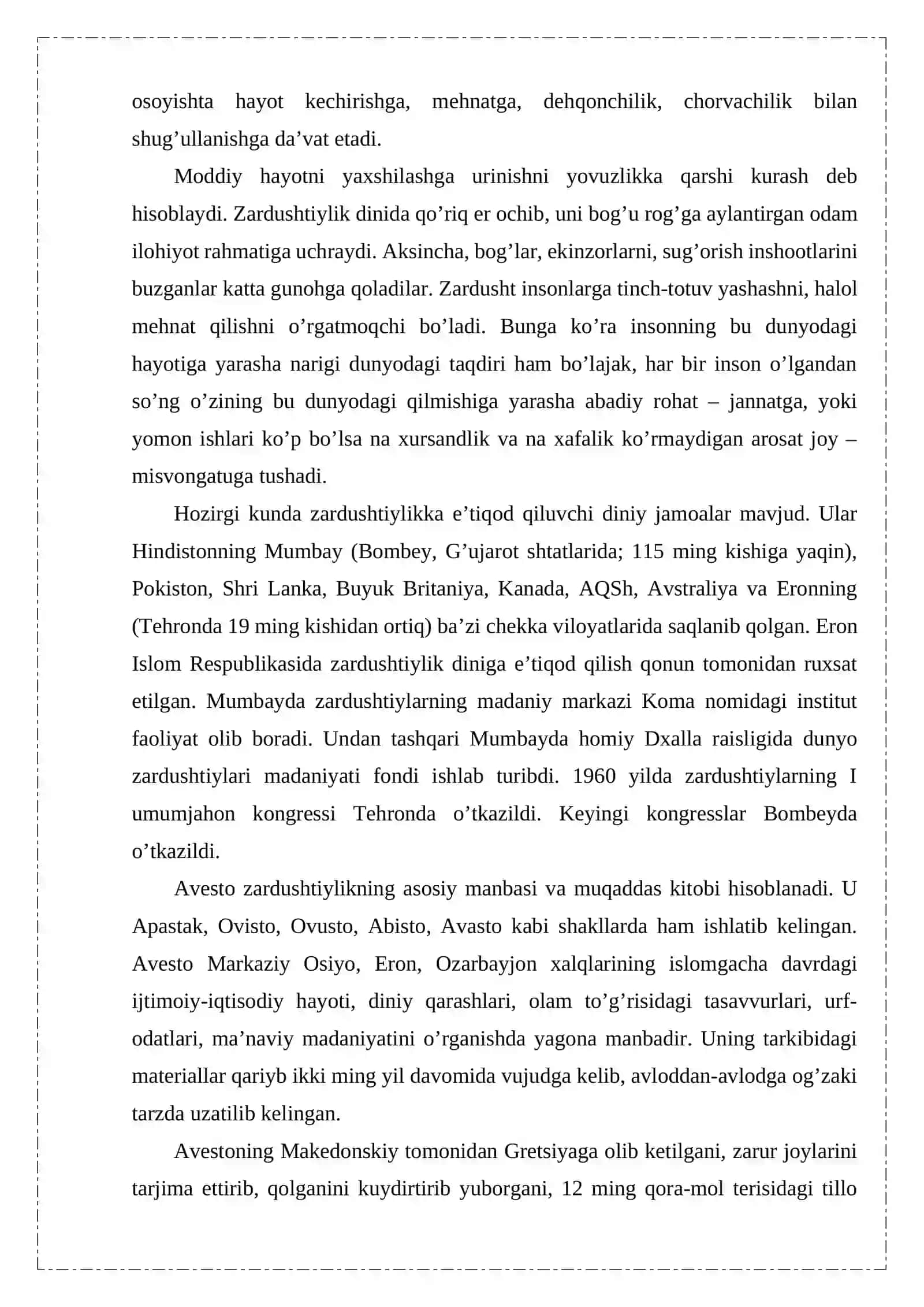 Zardushtiylik dini 3
