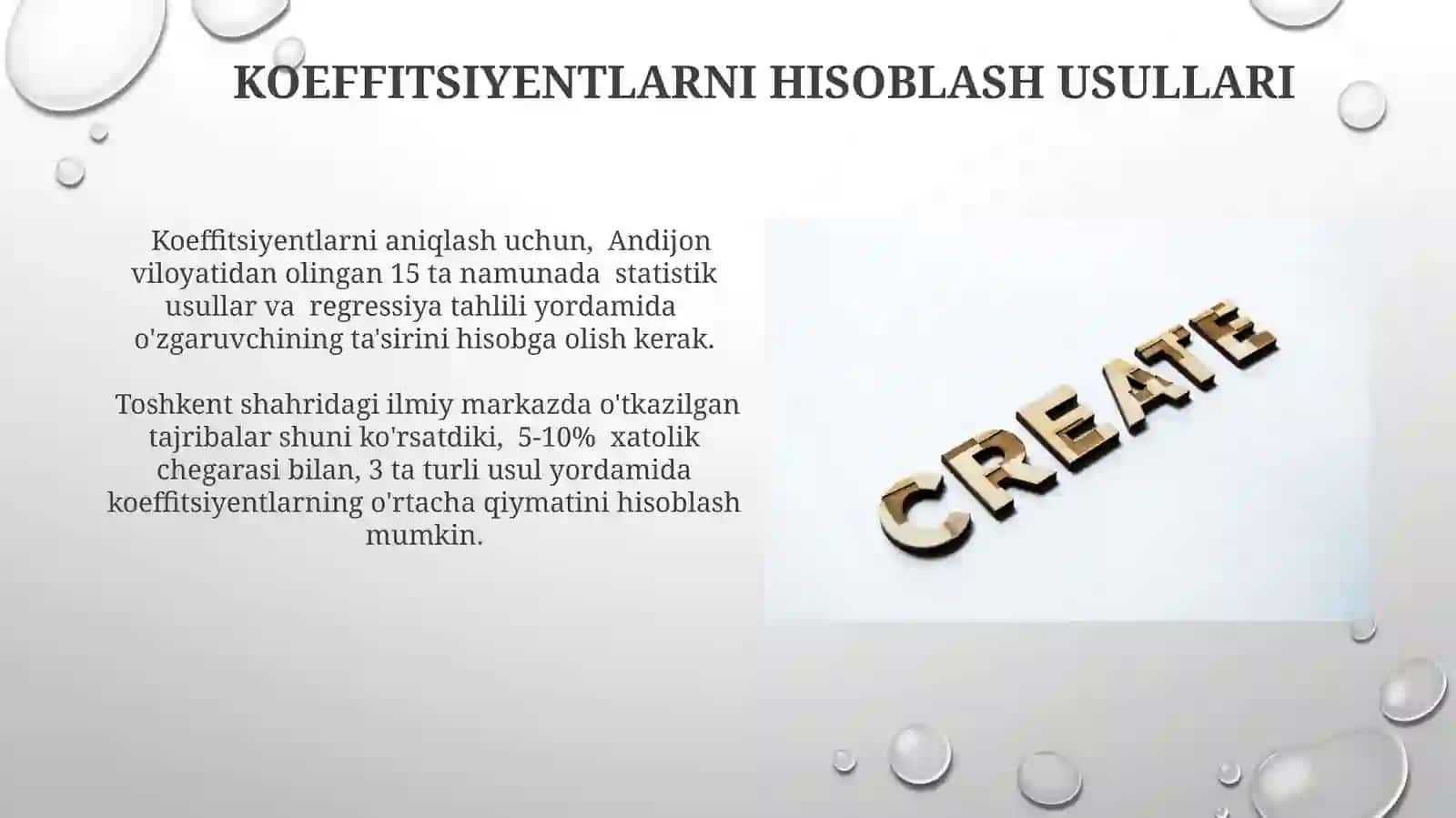 Cho'zilishkoeffisienti. 1-turkonformakslantirish 3