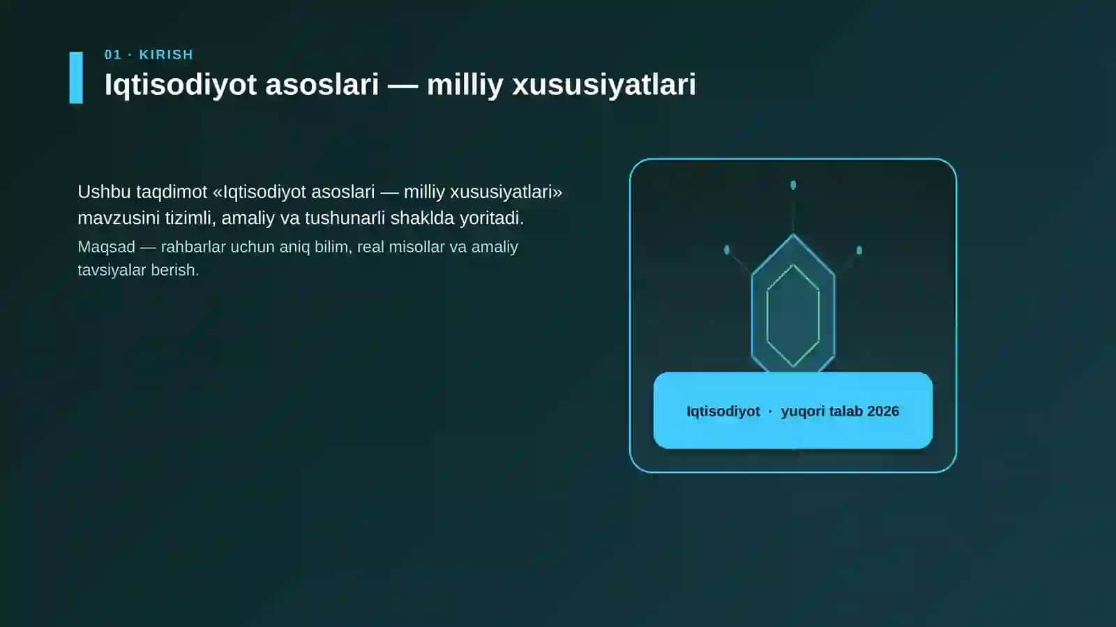 Iqtisodiyot asoslari — milliy xususiyatlari 3