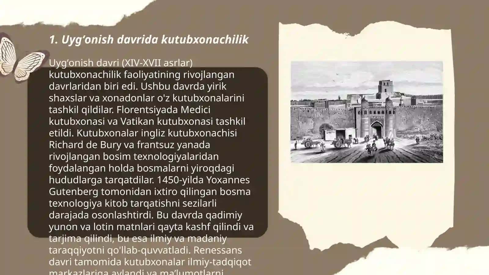 Uygʻonish davrida Fransiya, Italiya kutubxonasi 3