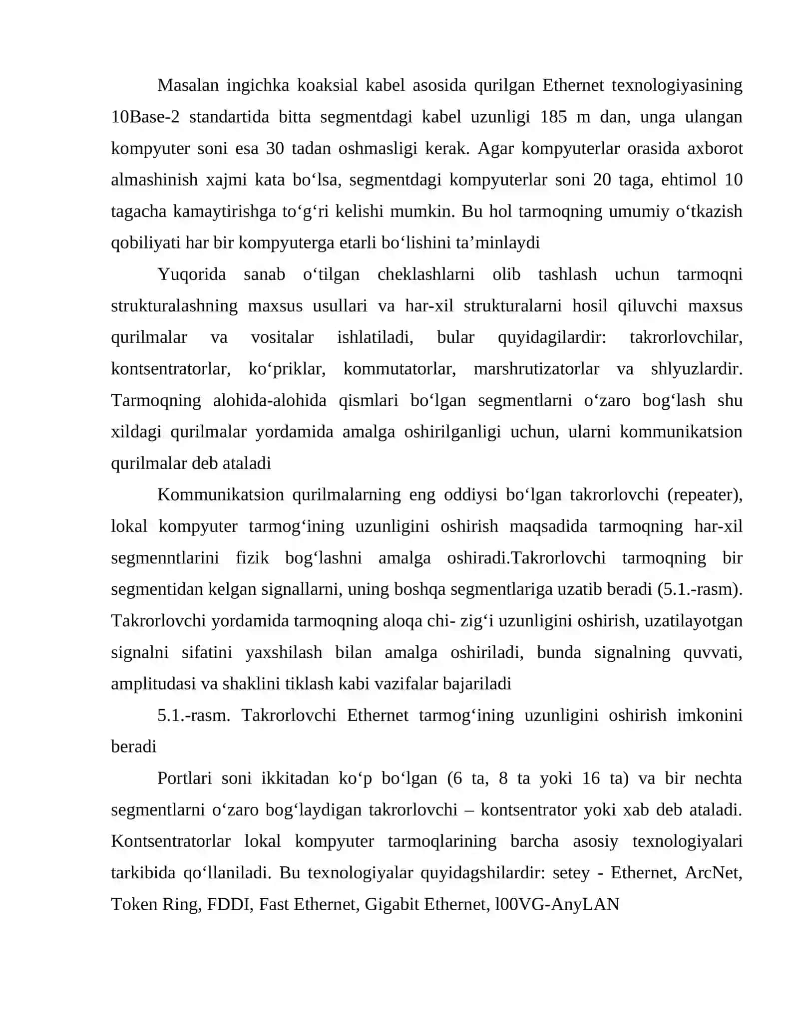 Strukturalash — katta tarmoqlarni qurish vositasi 3
