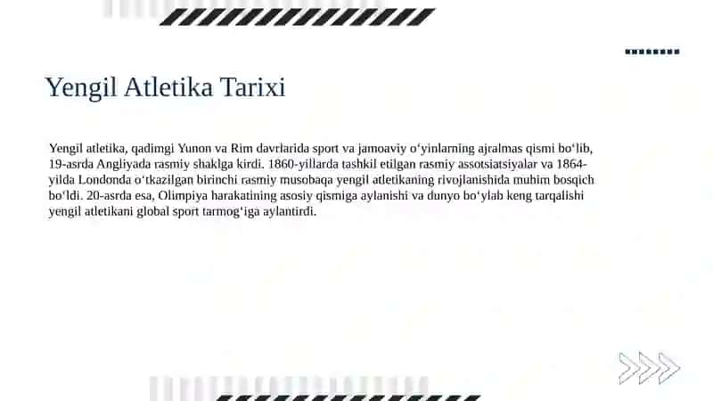 Yengil Atletika Tarixi 3