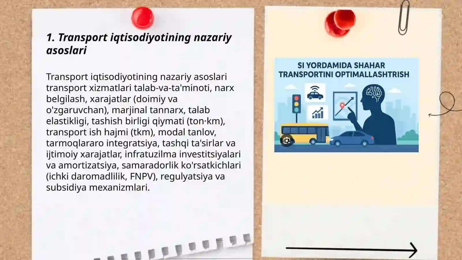 Transport iqtisodiyoti va samaradorlik 3