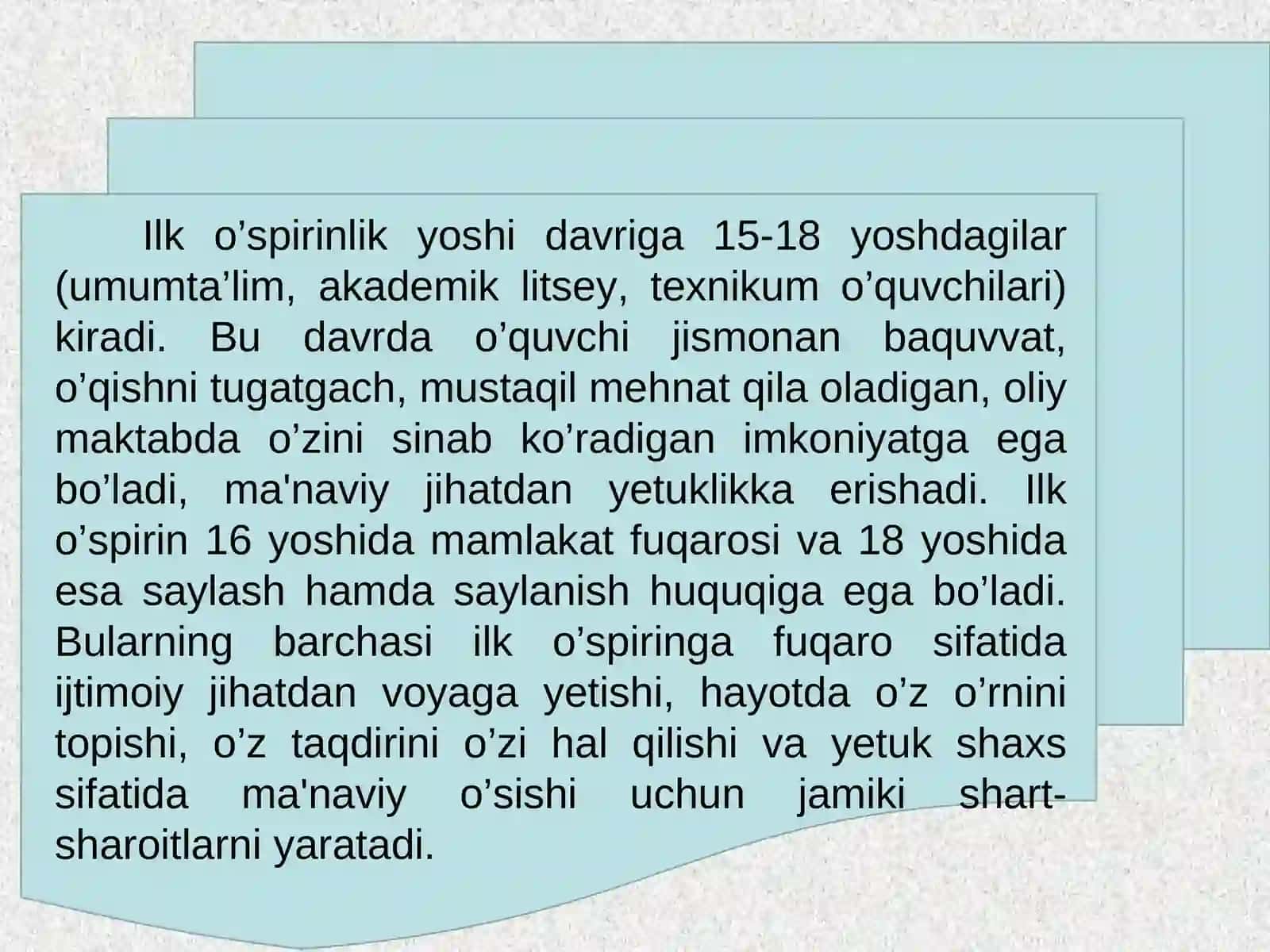Ilk o’spirinlik yoshi davrida psixik rivojlanish xususiyatlari 3
