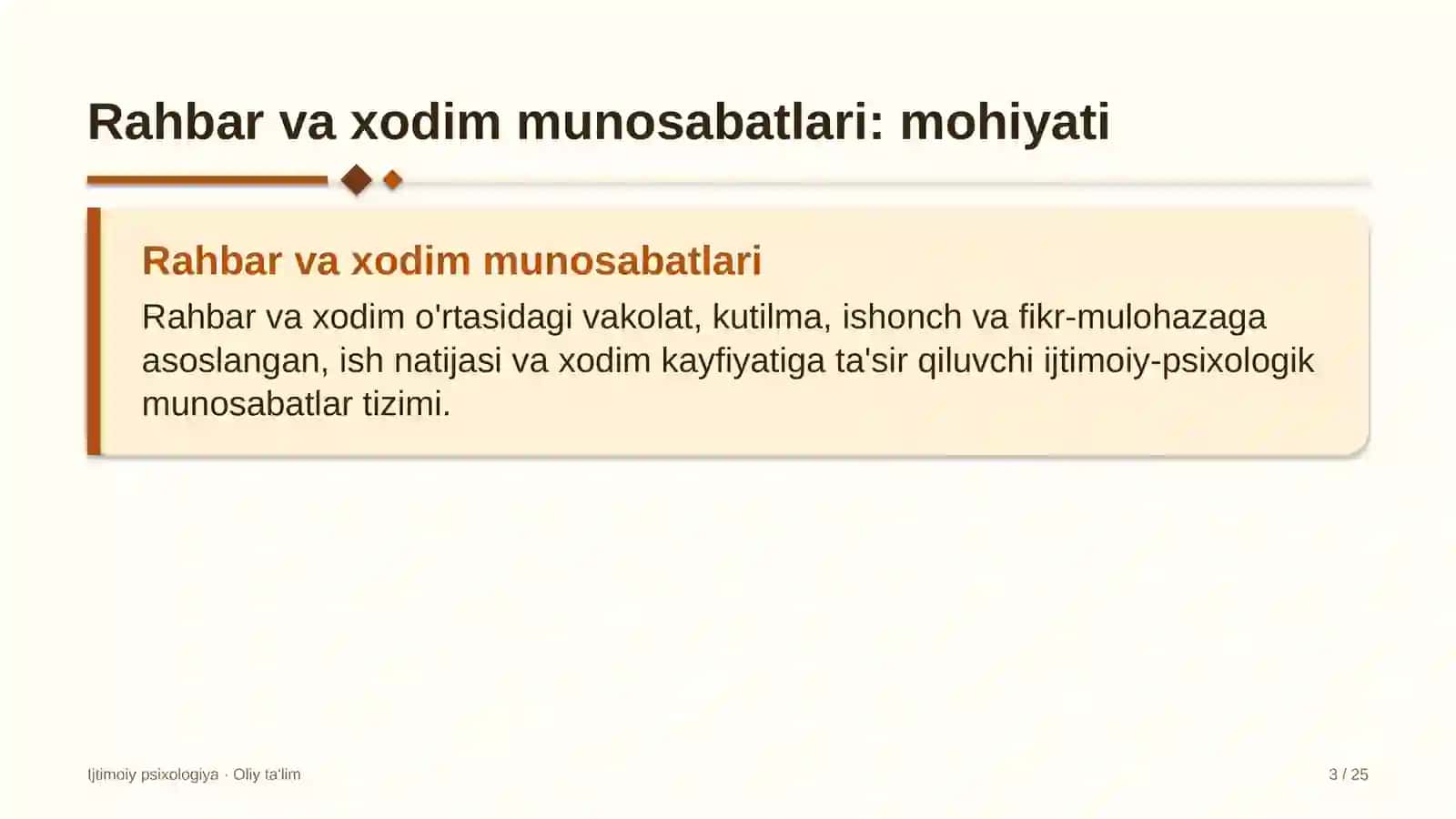 ta'mirlash pardozlash ishlarida rahbar va xodim munosabatlari psixologiyasi 7313 3