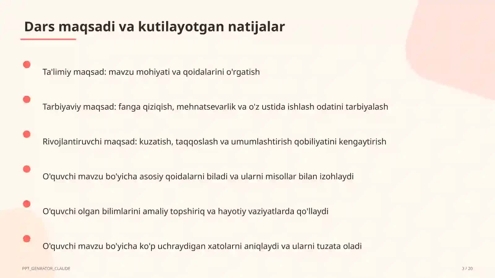 O'simlik organlari: ildiz, poya, barg (5-sinf) 3