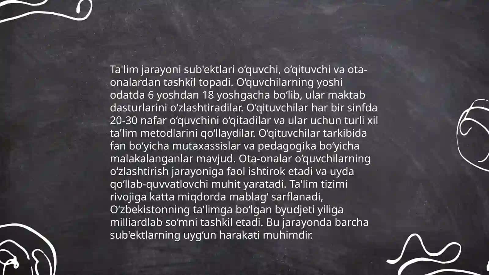 Ta'lim jarayoni sub'ektlarining pedagogik o‘zaro hamkorligi 3