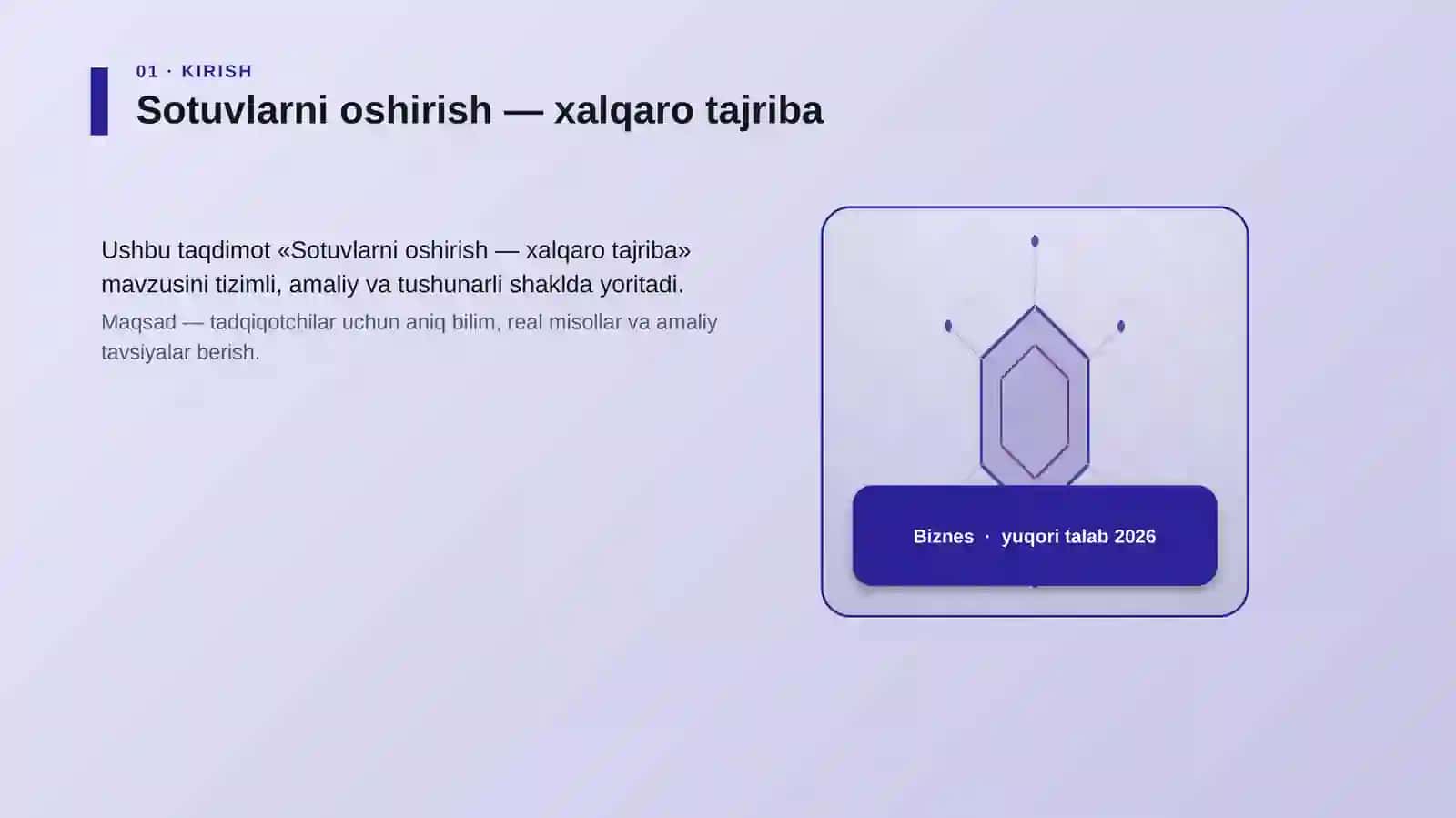 Sotuvlarni oshirish — xalqaro tajriba 3