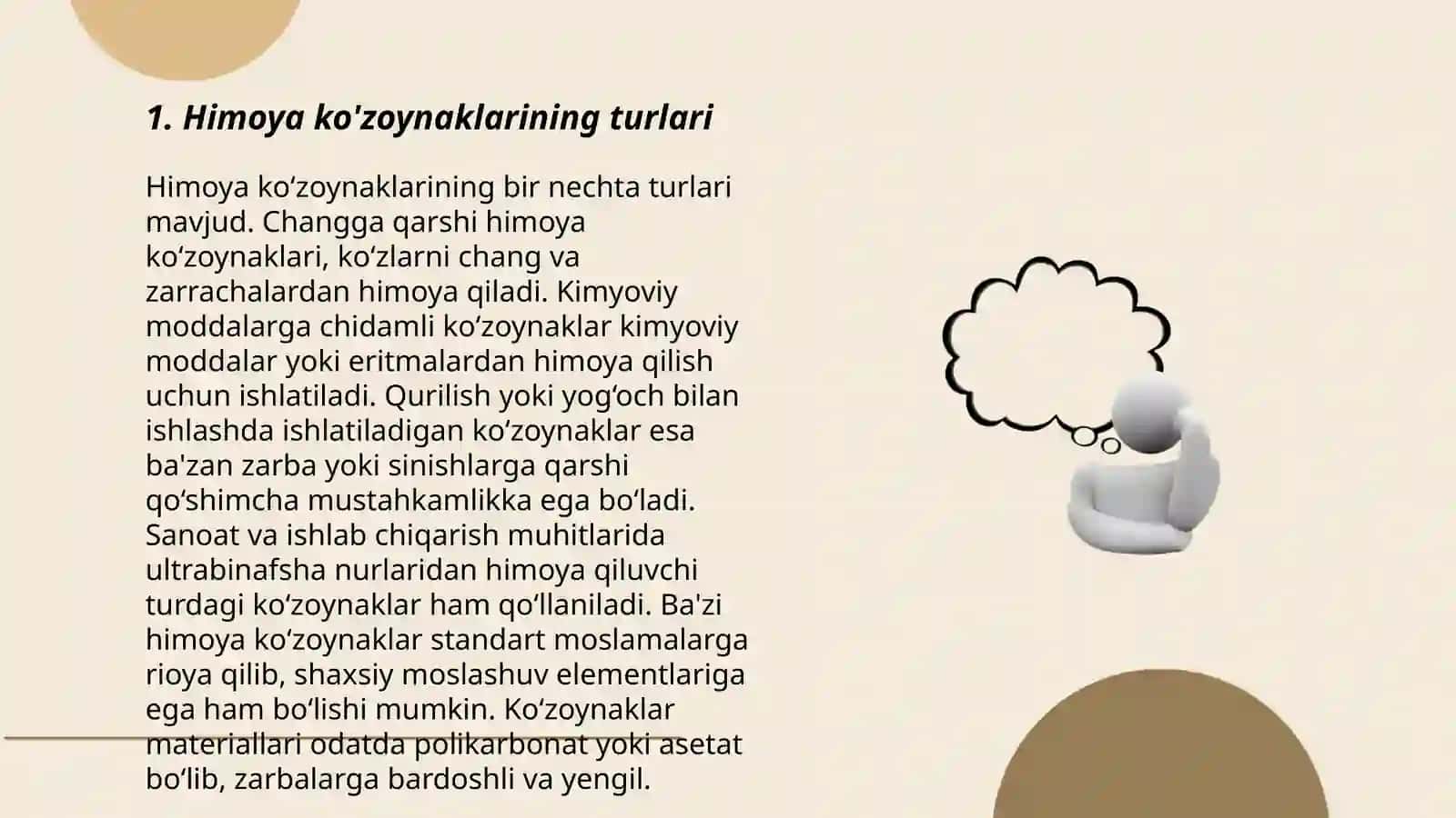 Himoya ko'zoynaklar 3