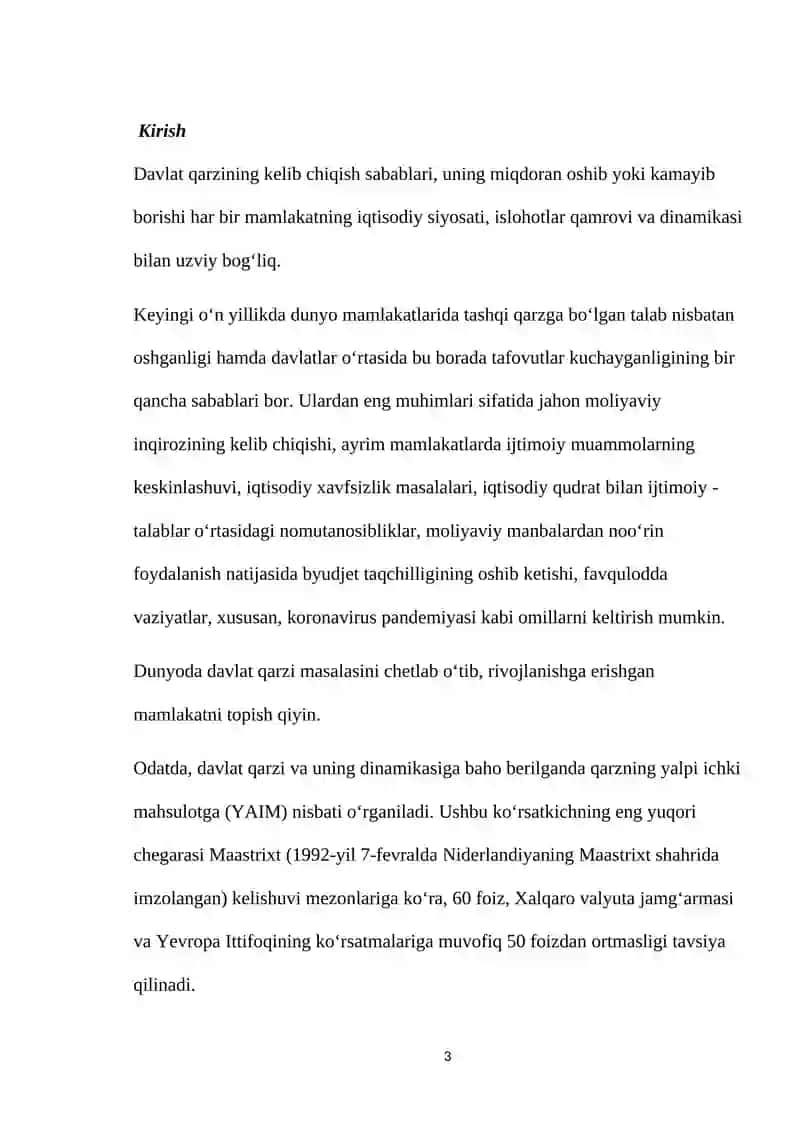 Davlat qarzi o'sishining makroiqtisodiy oqibatlari 3