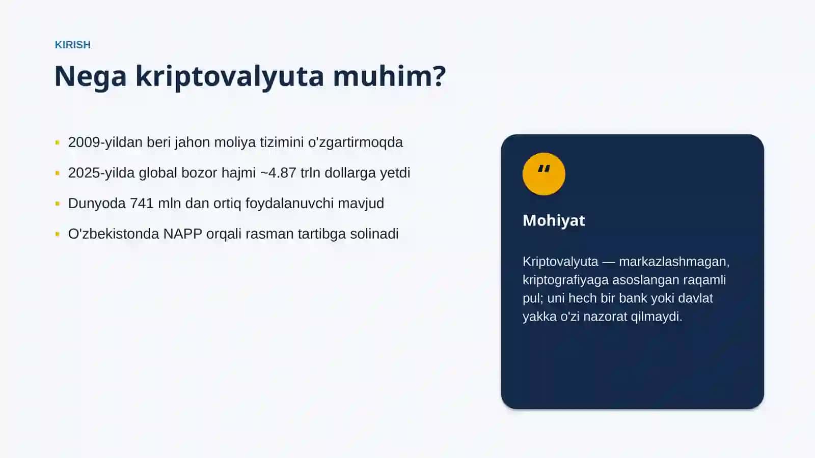 Kriptovalyuta Mahalliy sharoitda 3