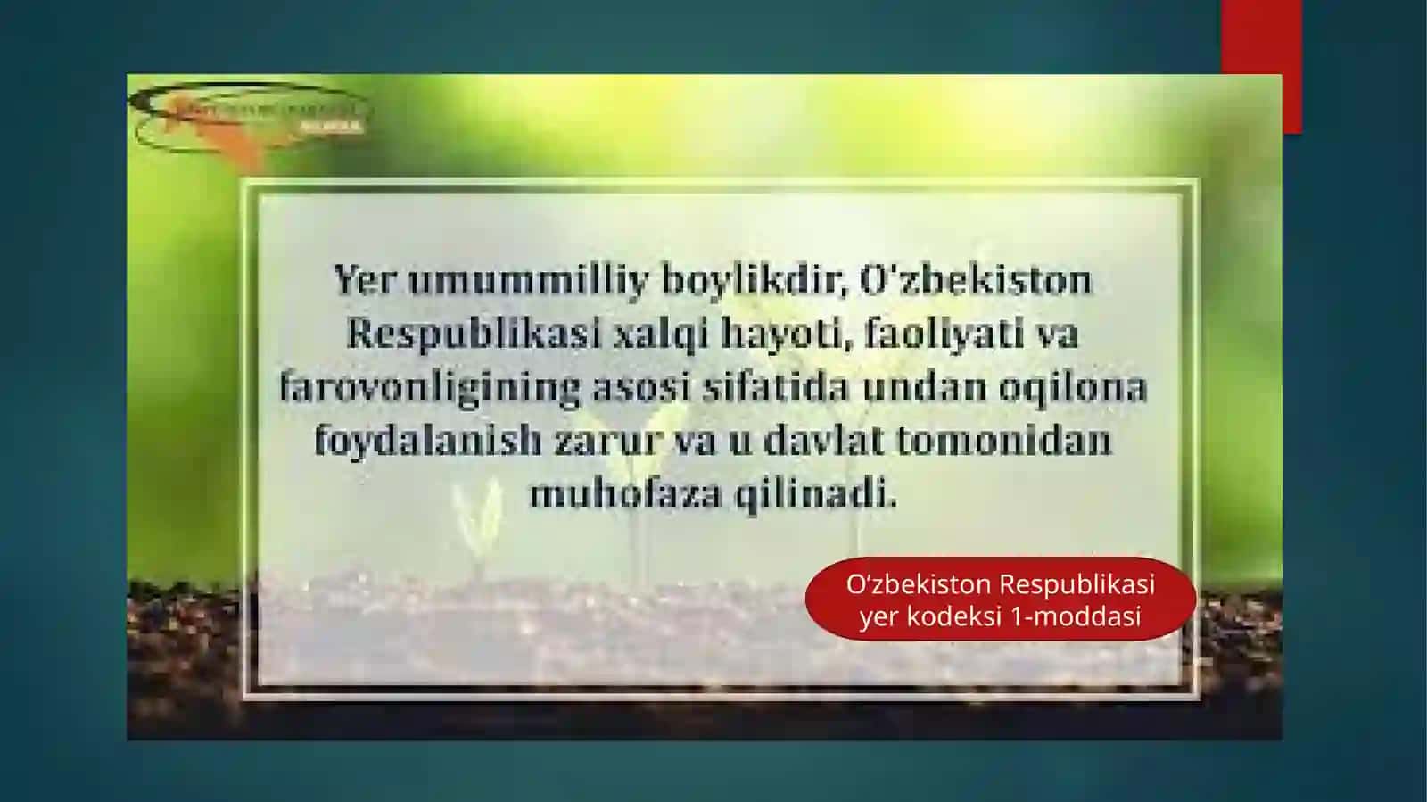 Sanoat, transport, aloqa va mudofaa maqsadlariga mo’ljallangan yerlarning huquqiy holati 3