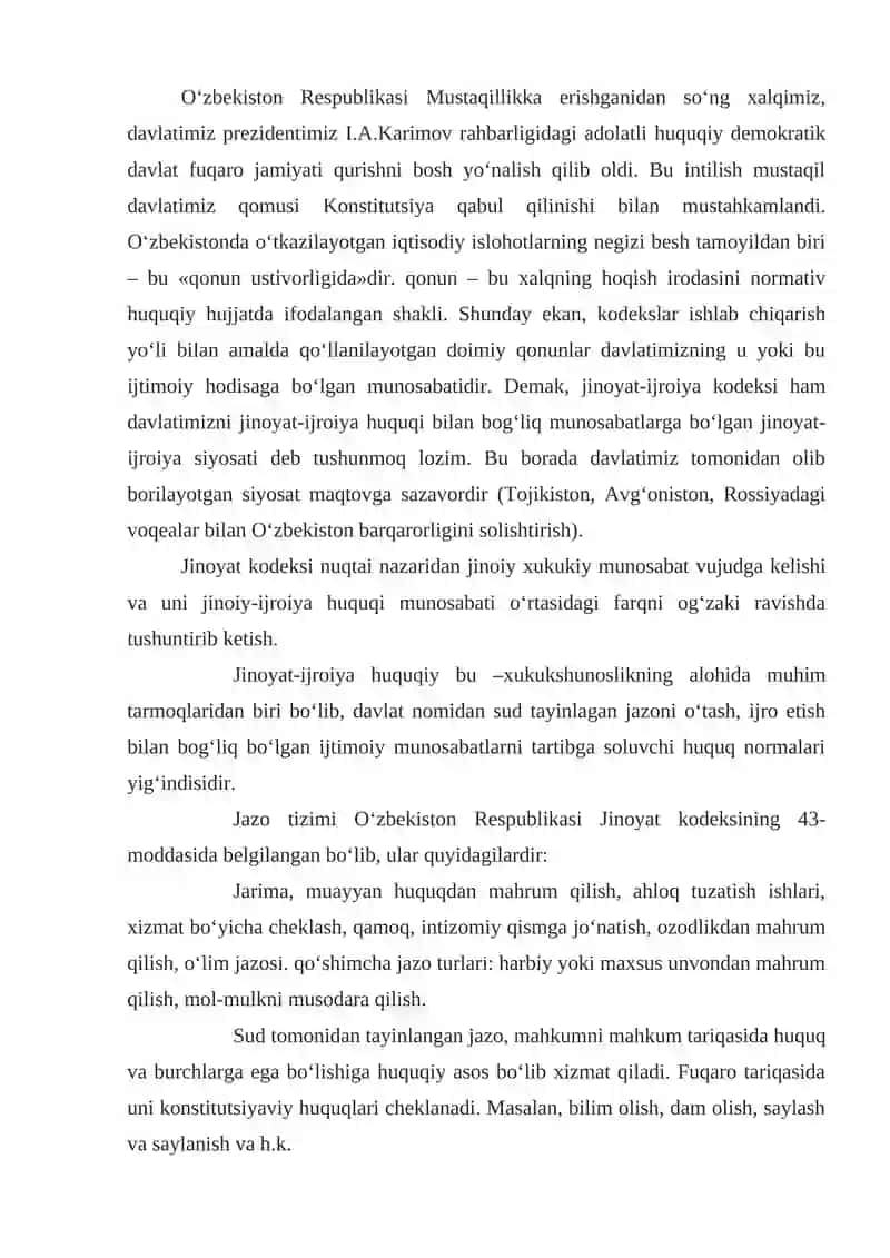 Jinoyat predmeti tushunchasi 3
