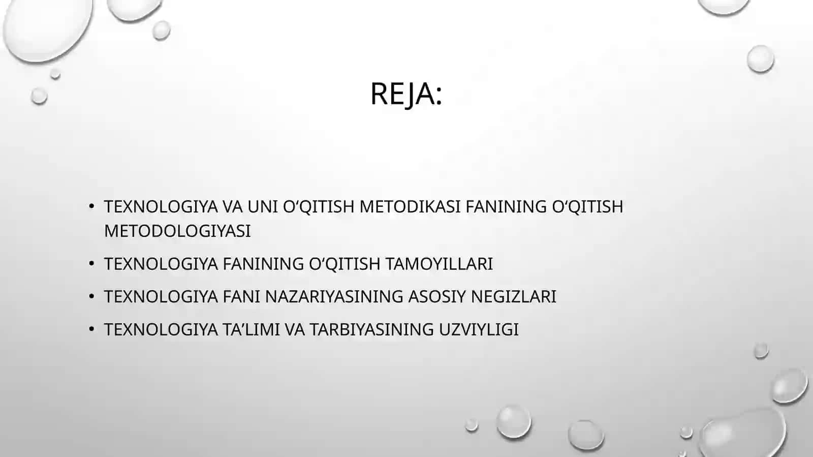 Texnologiya va uni oʻqitish metodikasining Nazariy va amaliy Asoslari 3