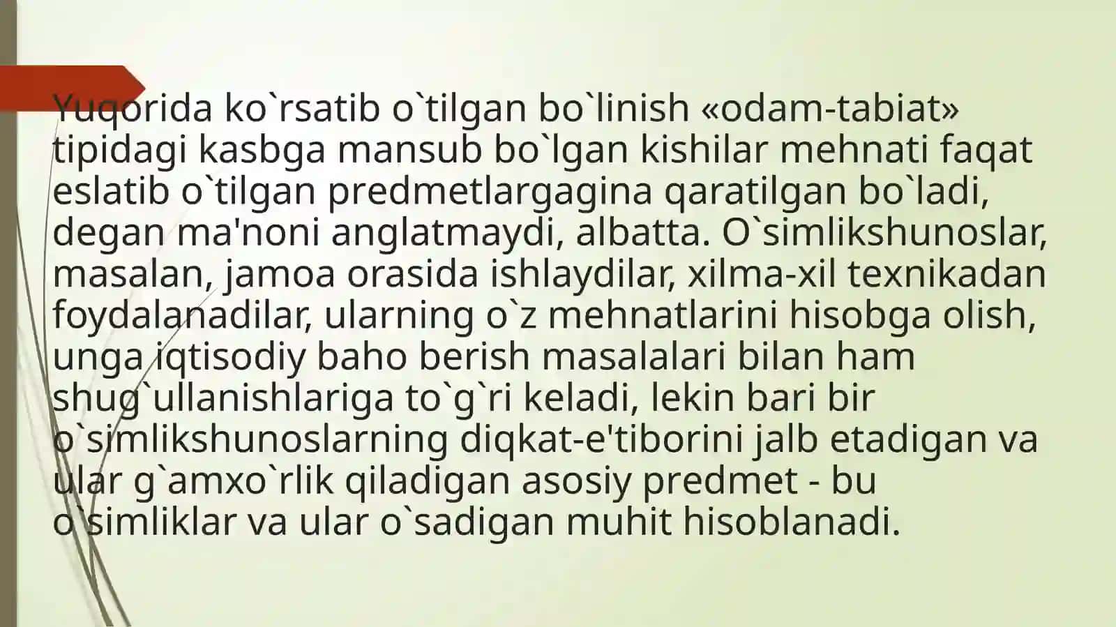 Odam - tabiat 3