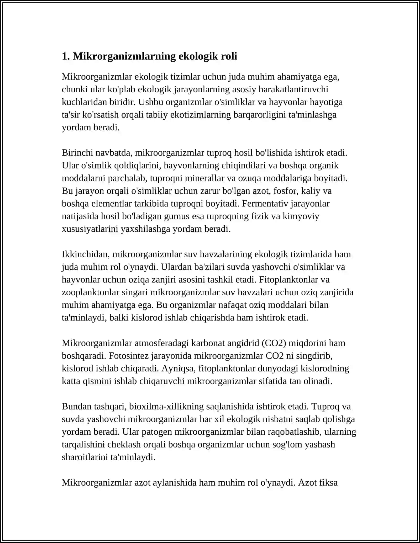MIKROORGANIZMLARNING TASHQI MUHITGA TARQALISHI 3