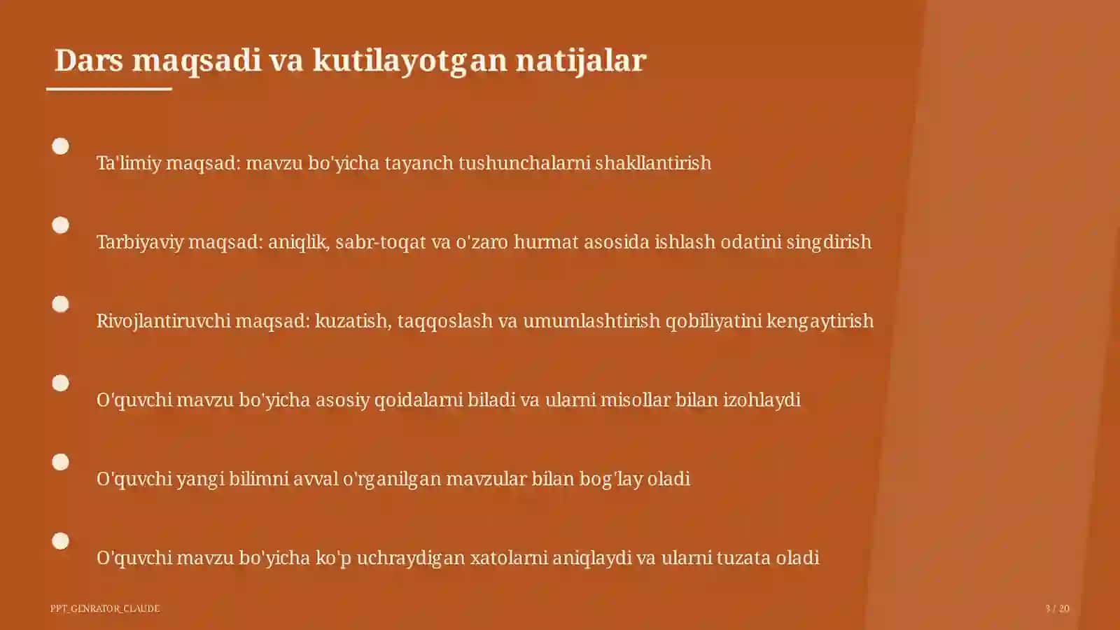Dars Materiallari Tayyorlash 3