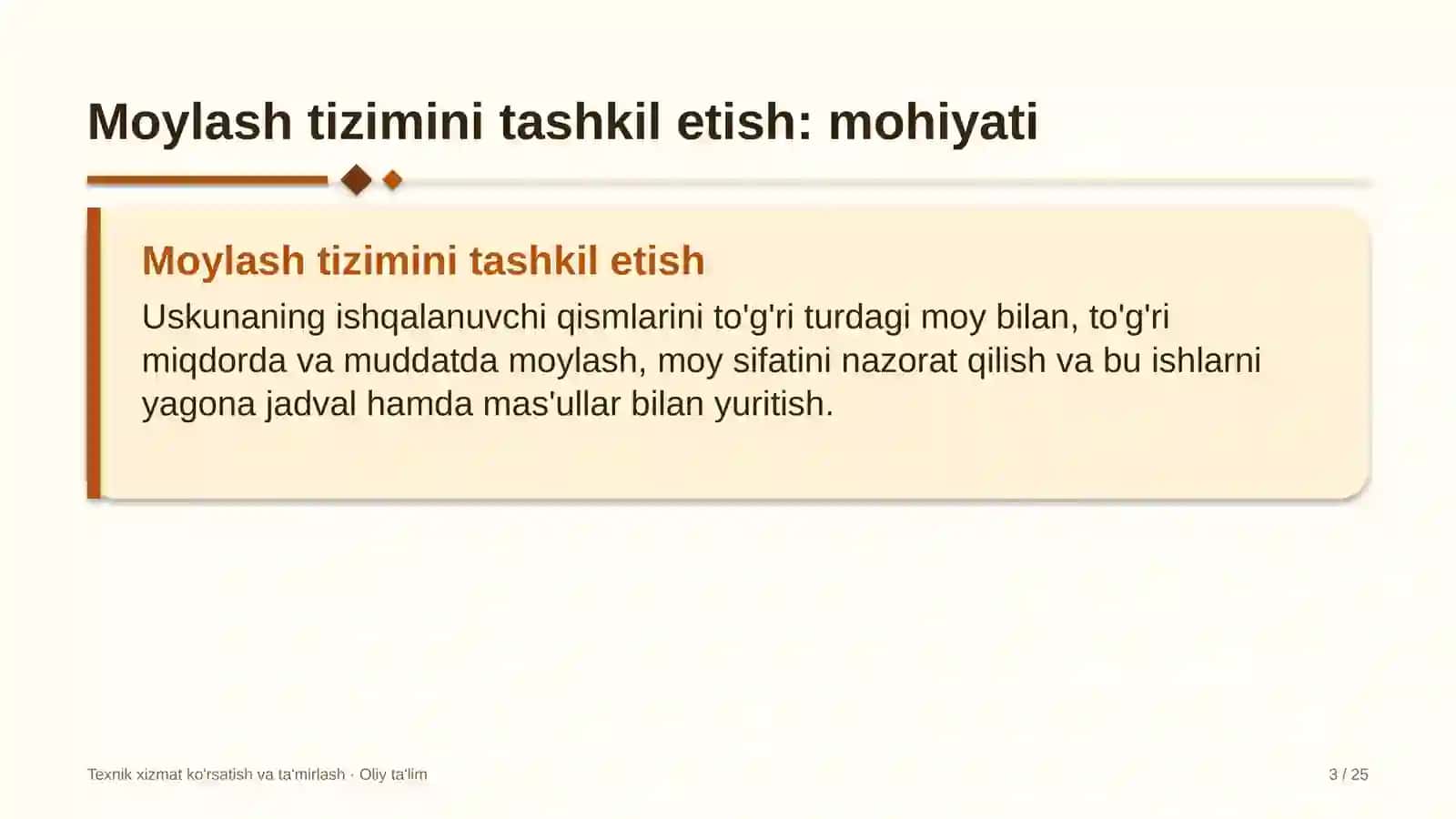 o'rmon xo'jaliklarida moylash tizimini tashkil etish 8347 3