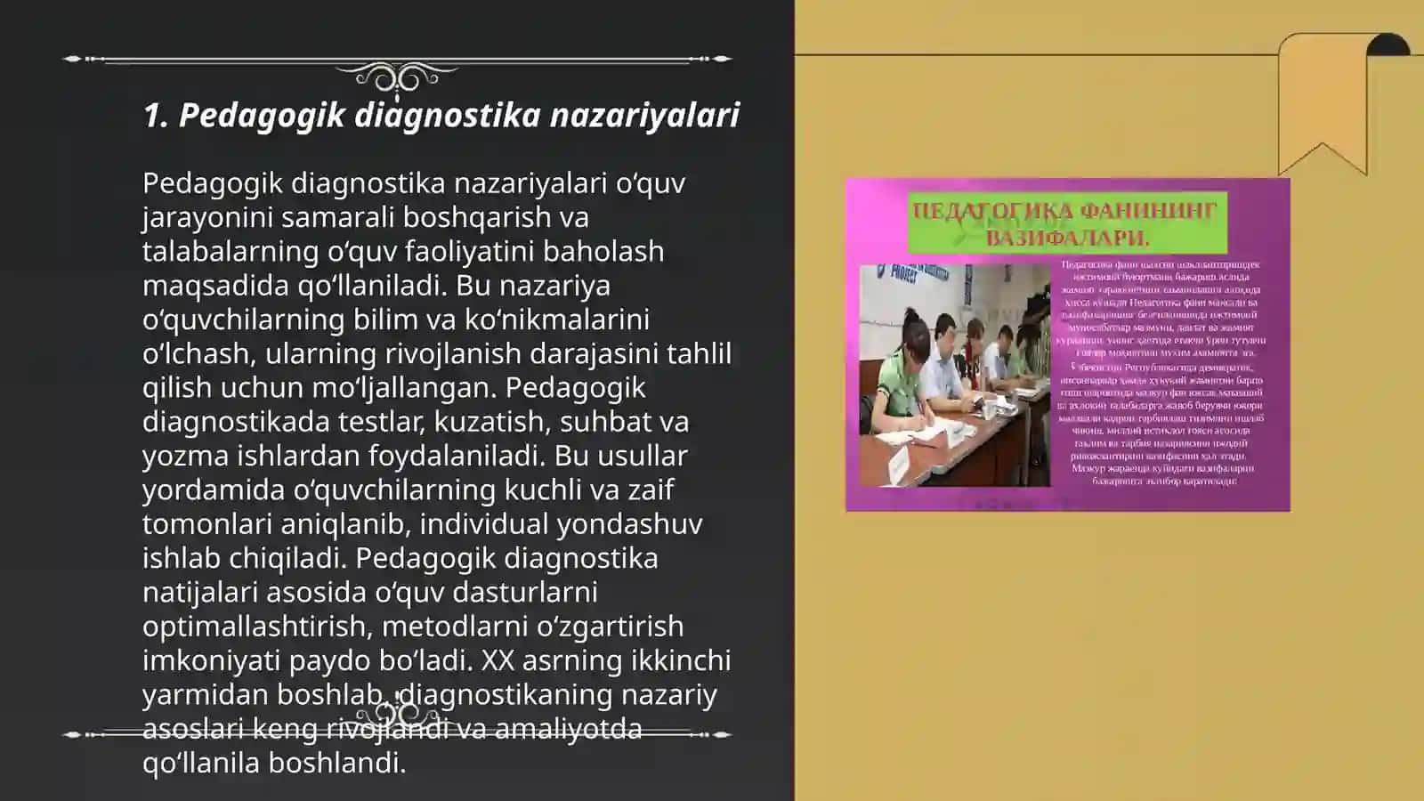 Pedagogik Tashxislash Fanining Ilmiy-Tadqiqot Metodlari 3