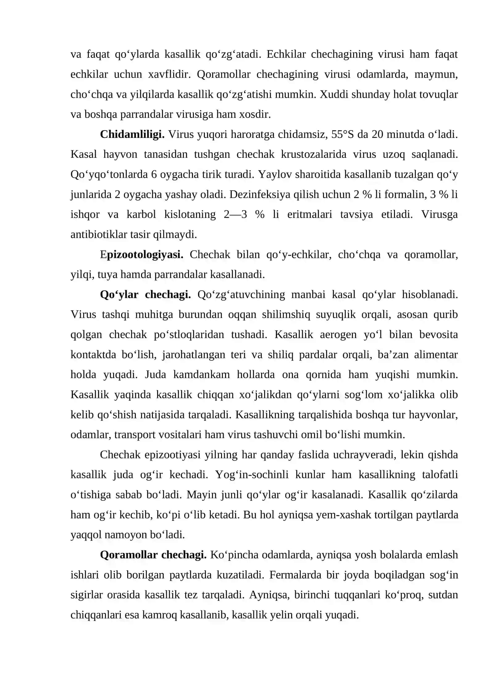 Chechak kasalligi Variola 3
