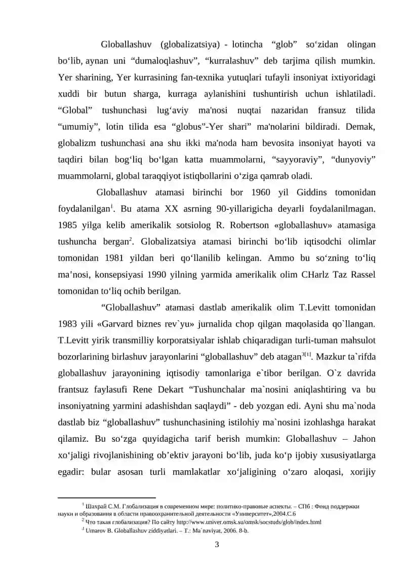 GLOBALLASHUV FENOMEN SIFATIDA 3