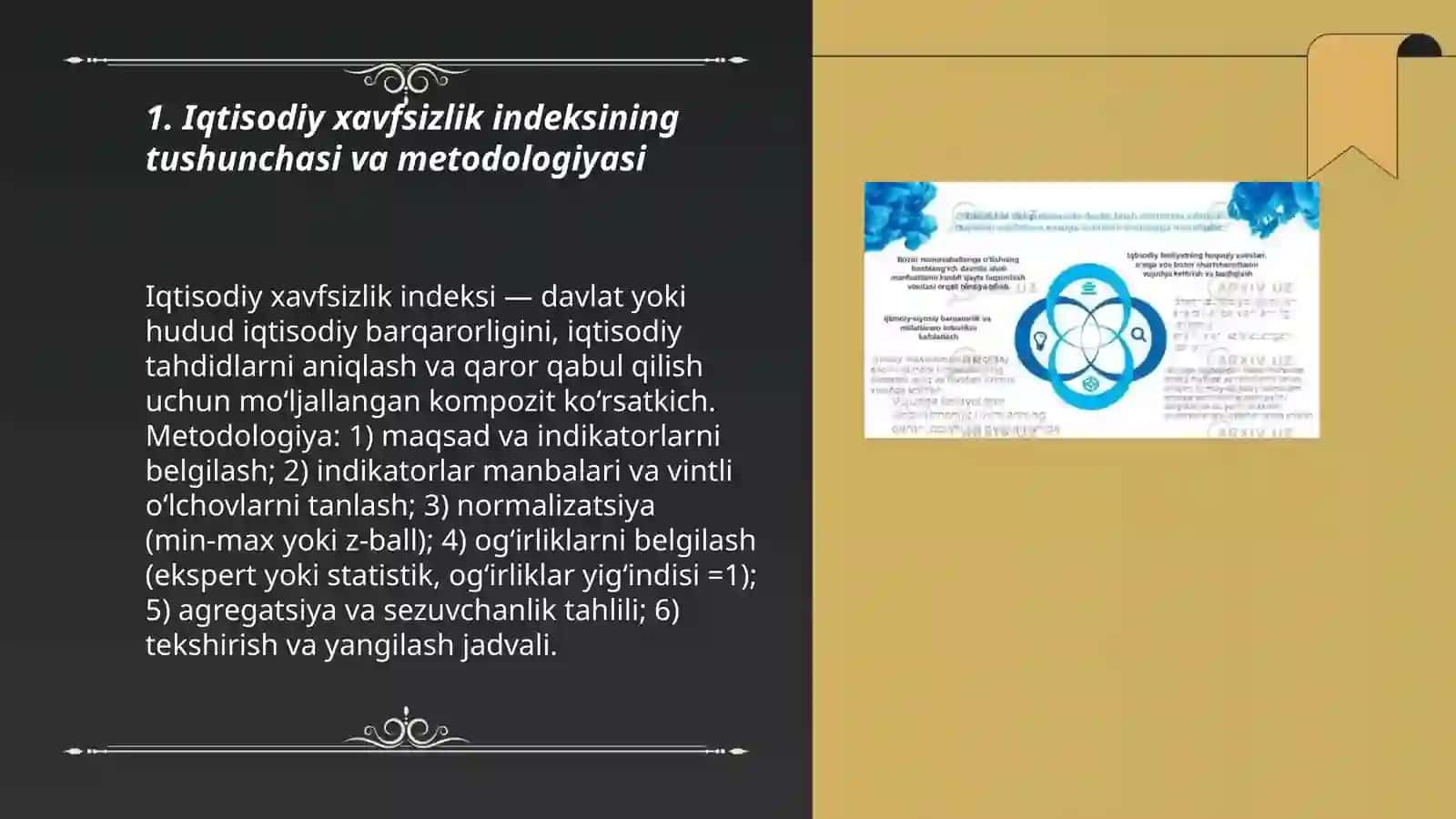 Iqtisodiy Xavfsizlik Indeksining Tarkibi 3