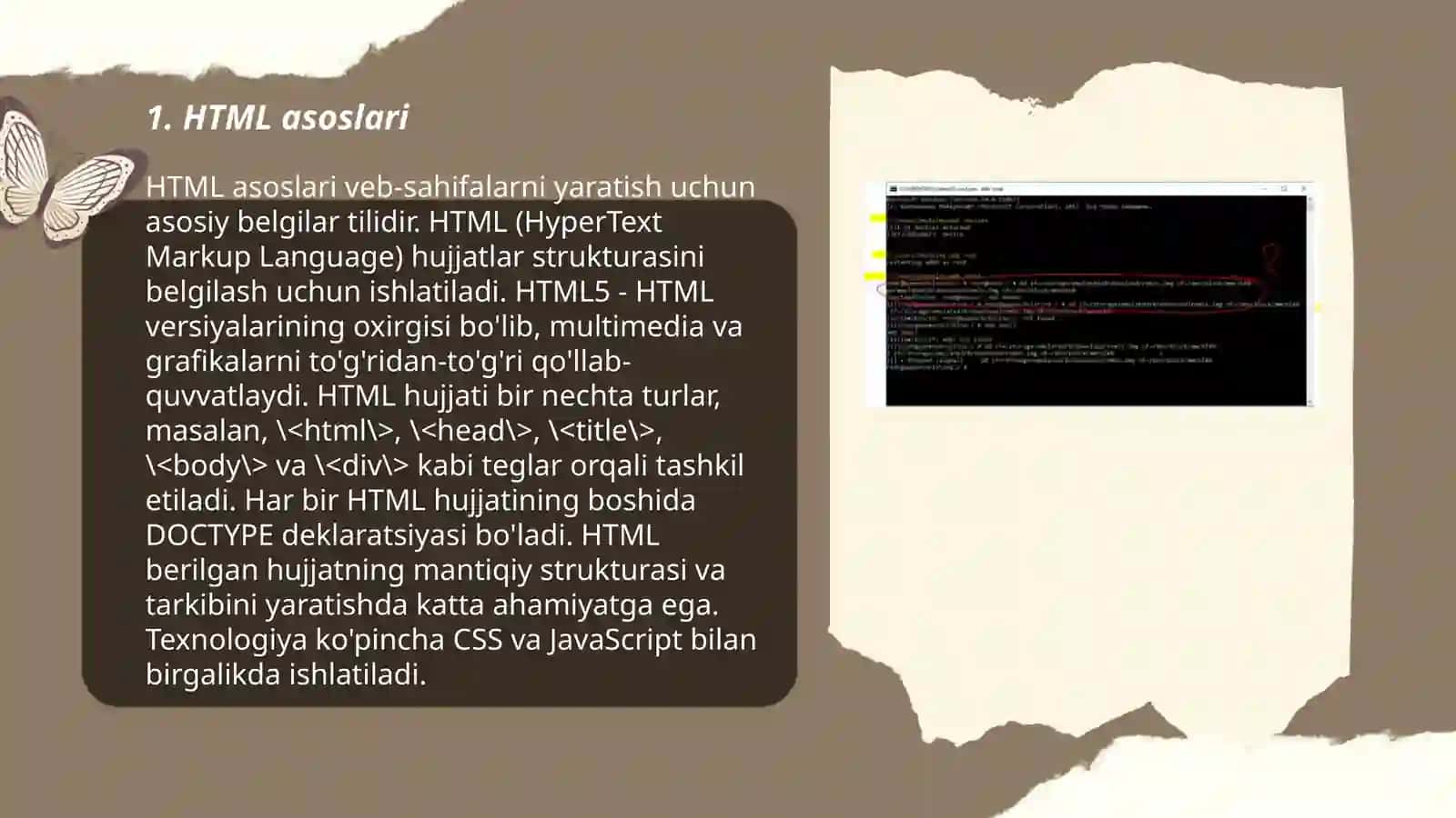 HTML asoslari 3