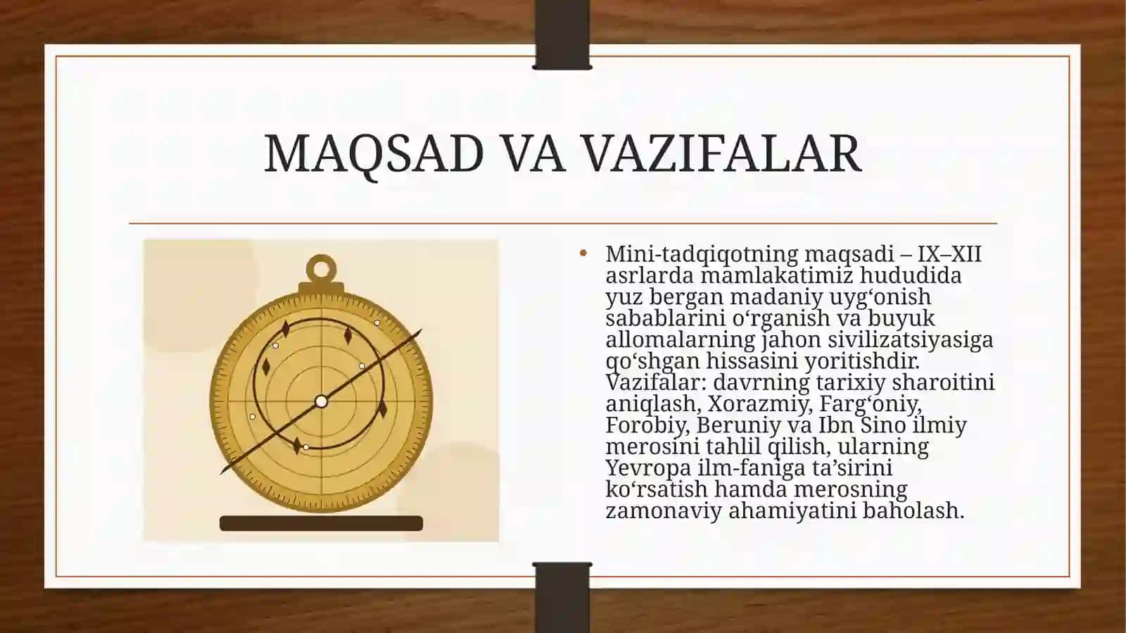 [IX–XII asrlarda mamlakatimiz hududidagi madaniy uyg‘onish (Sharq Renessansi)] 3