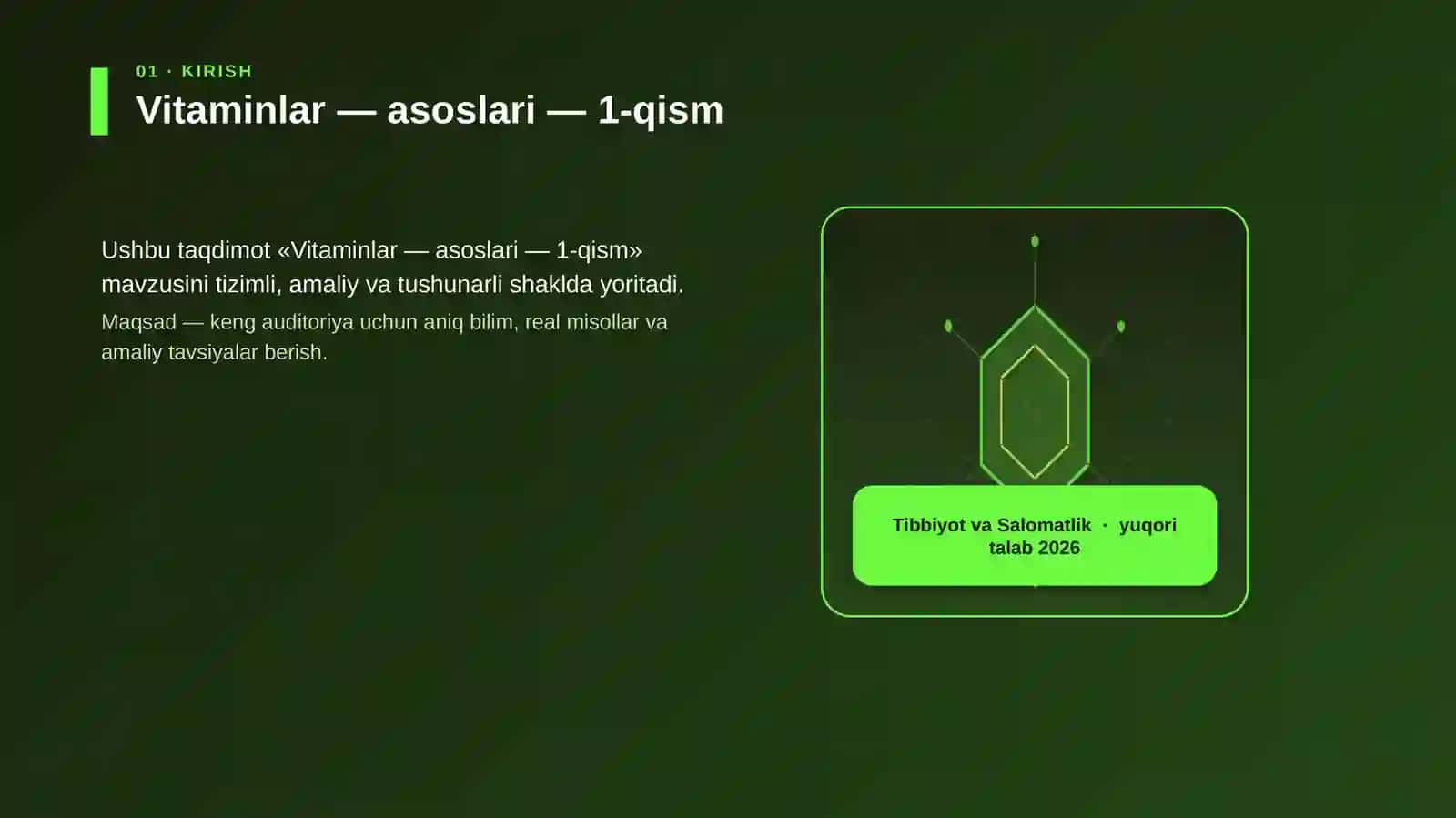 Vitaminlar — asoslari — 1-qism 3