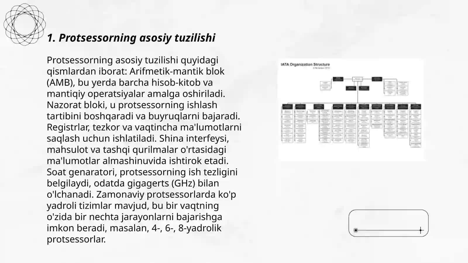 Oddiy protsessor tuzilishi va uning ishlash prinsiplari 3