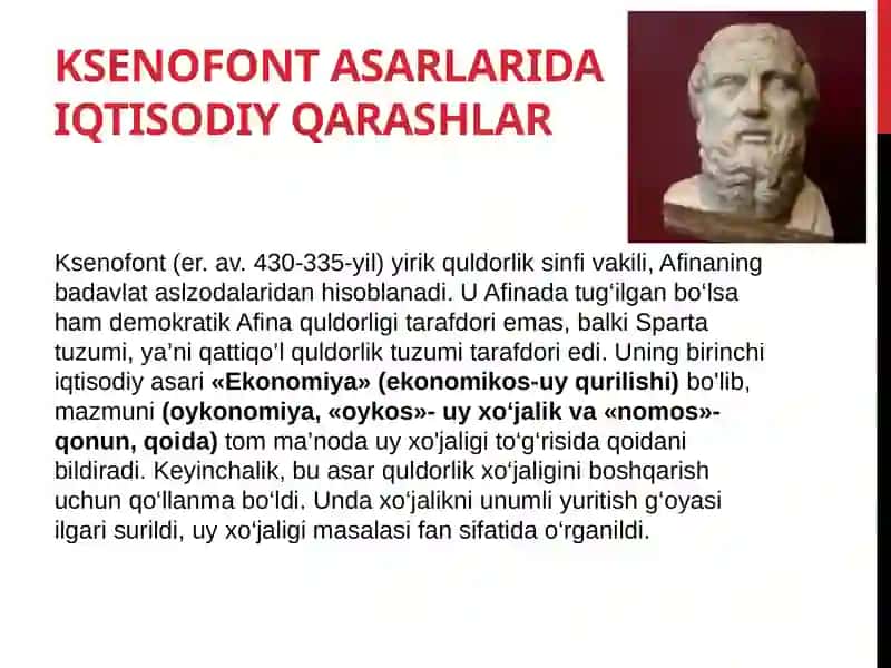 Qadimgi Yunoniston iqtisodiy g‘oyalari 3