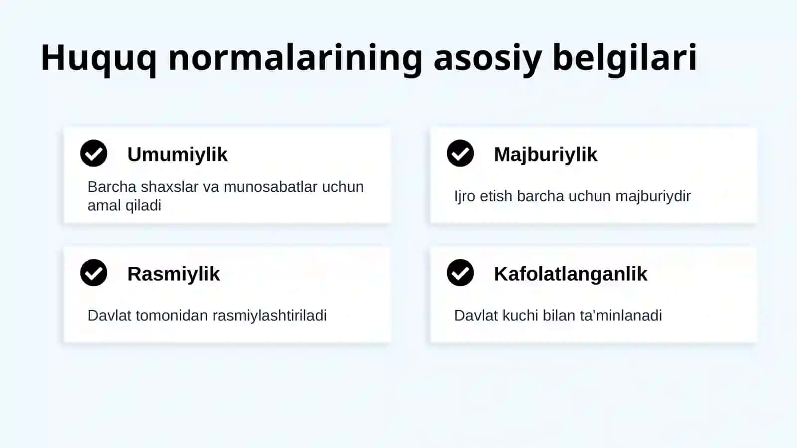 HUQUQ NORMALARI 4