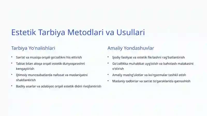 Estetik Tarbiya 4