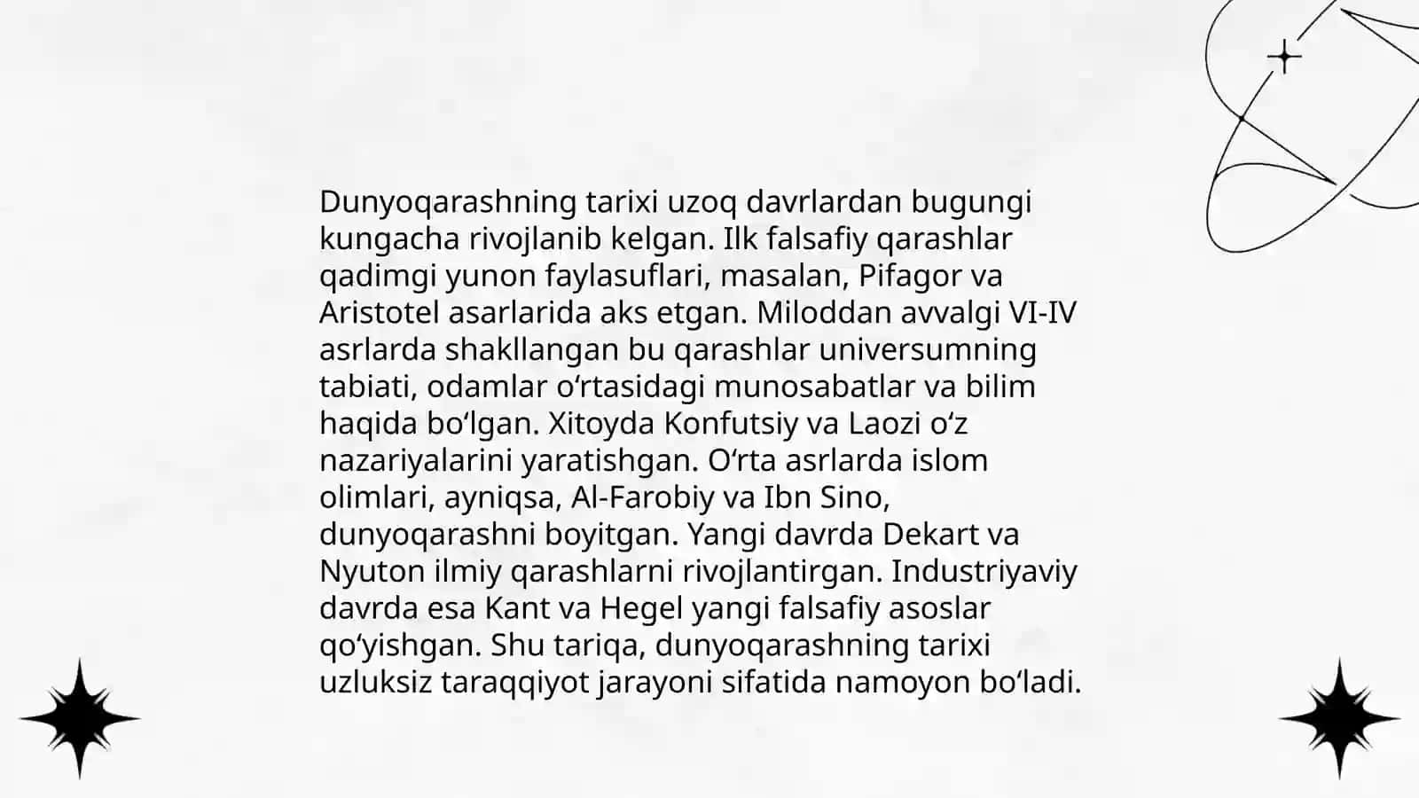 Dunyoqarashning mohiyati, tuzilishi va asosiy funksiyalari 4