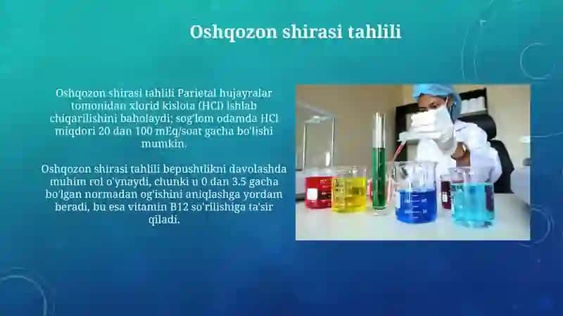 Titimetriya asoslari.Neytrallanish usulining kliniklabaratoryadaqo'llanilishi 4