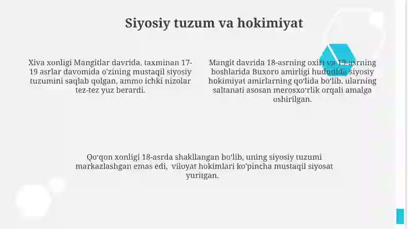 Manģitlar davrida boshqaruv davri 4