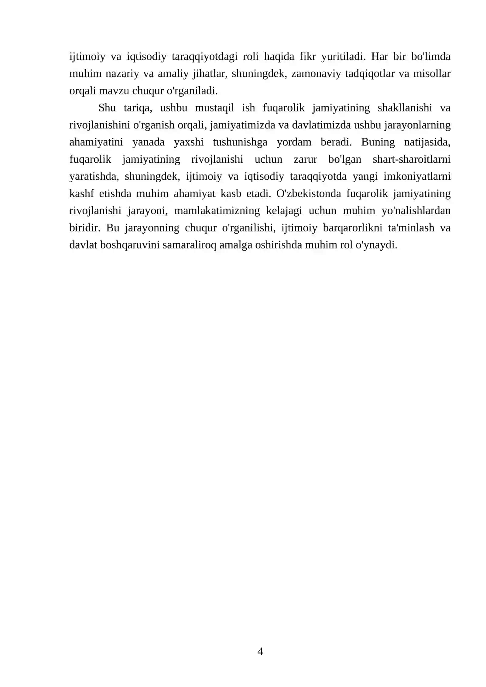 Fuqarolik jamiyati shakllanishi va rivojlanishi 4