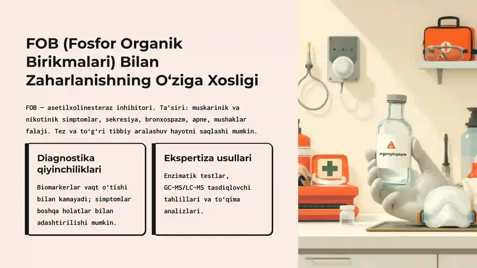 Zaharlanish va Sud Tibbiy Ekspertizasi 4