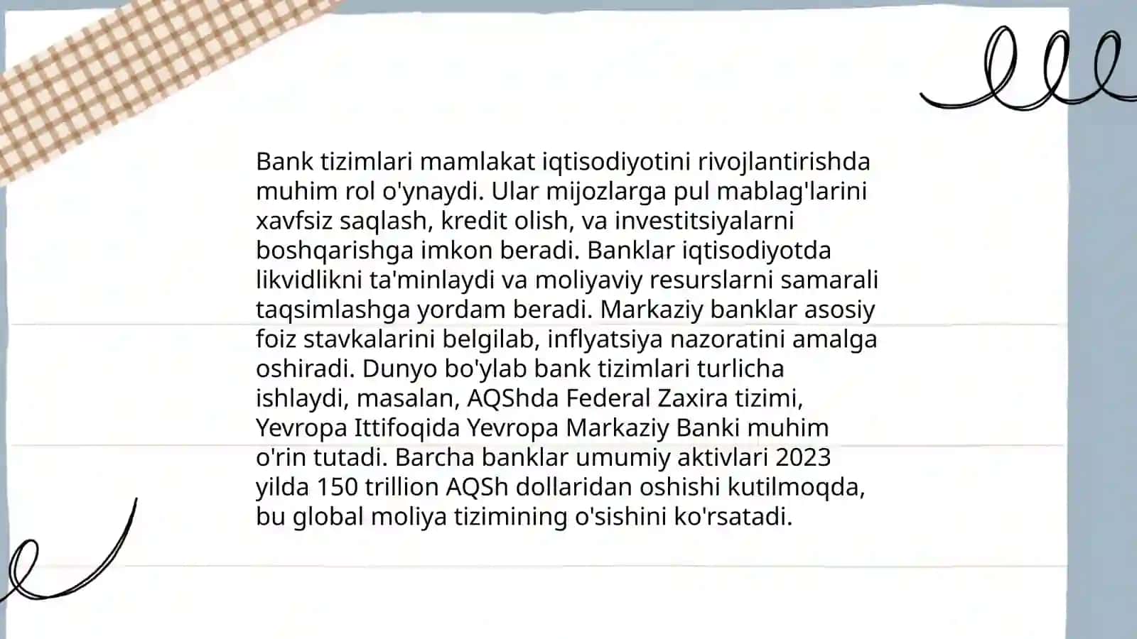 Moliya va moliyaviy tizimlar 4