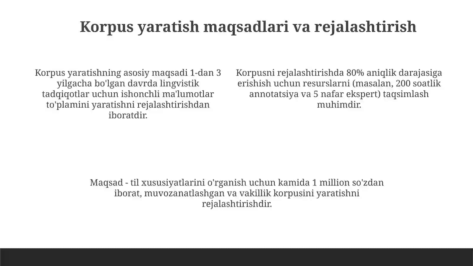 Korpusyaratishvaannotatsiyalashbosqichlari 4