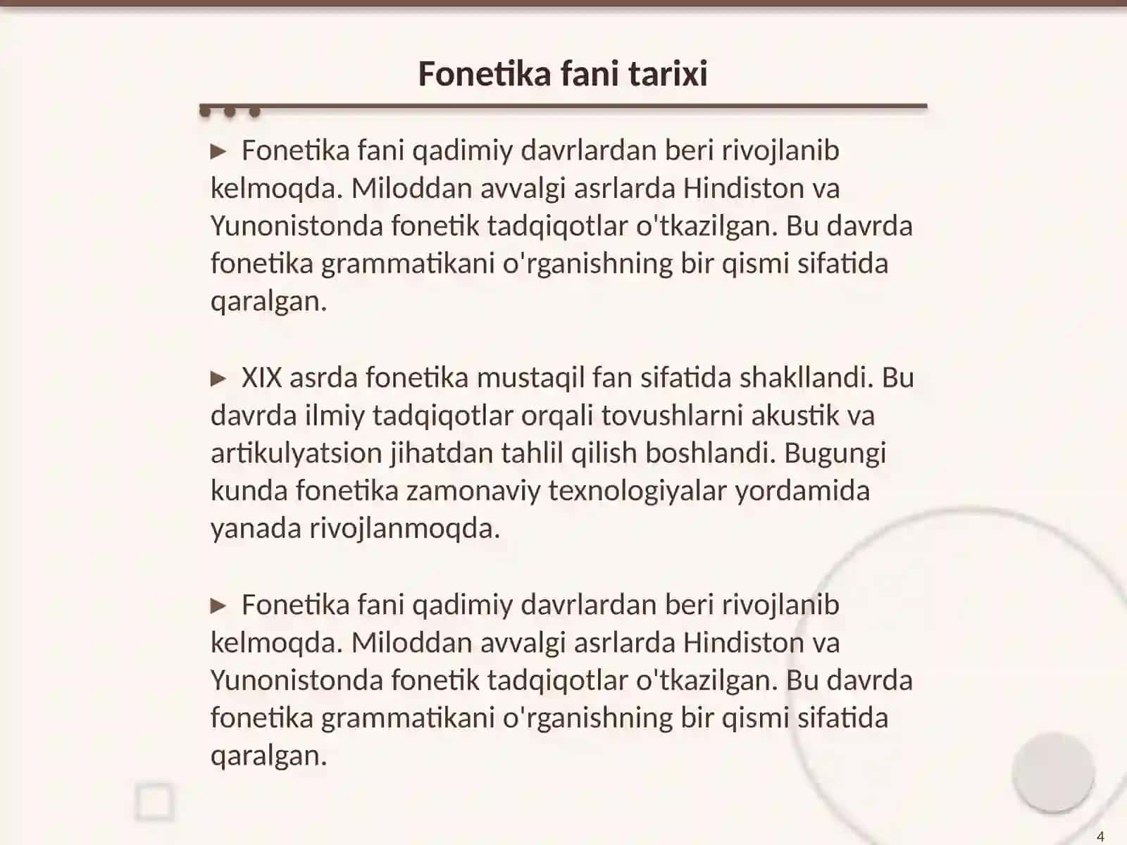 Fonetika va uning turlari 4