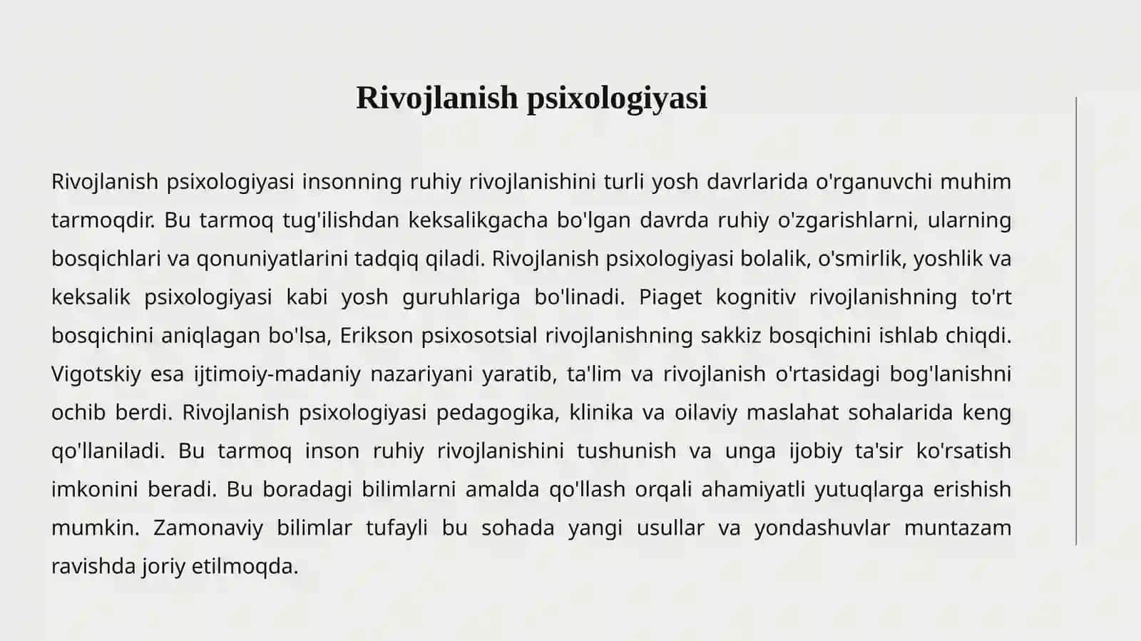 PSIXOLOGIYA TARMOQLARI 4