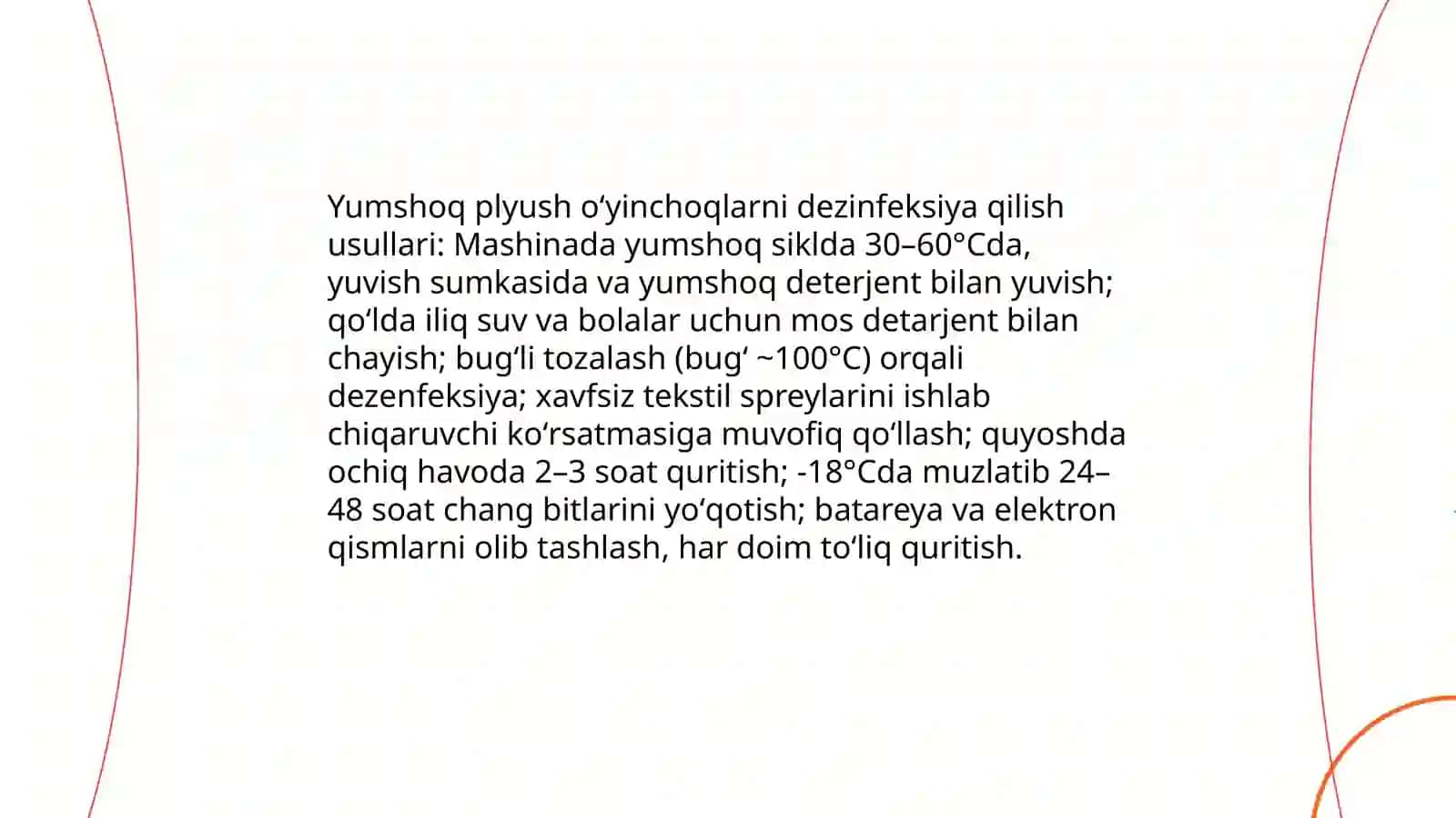 Bolalar oʻyinchoqlarini dizinfeksiya qilish 4