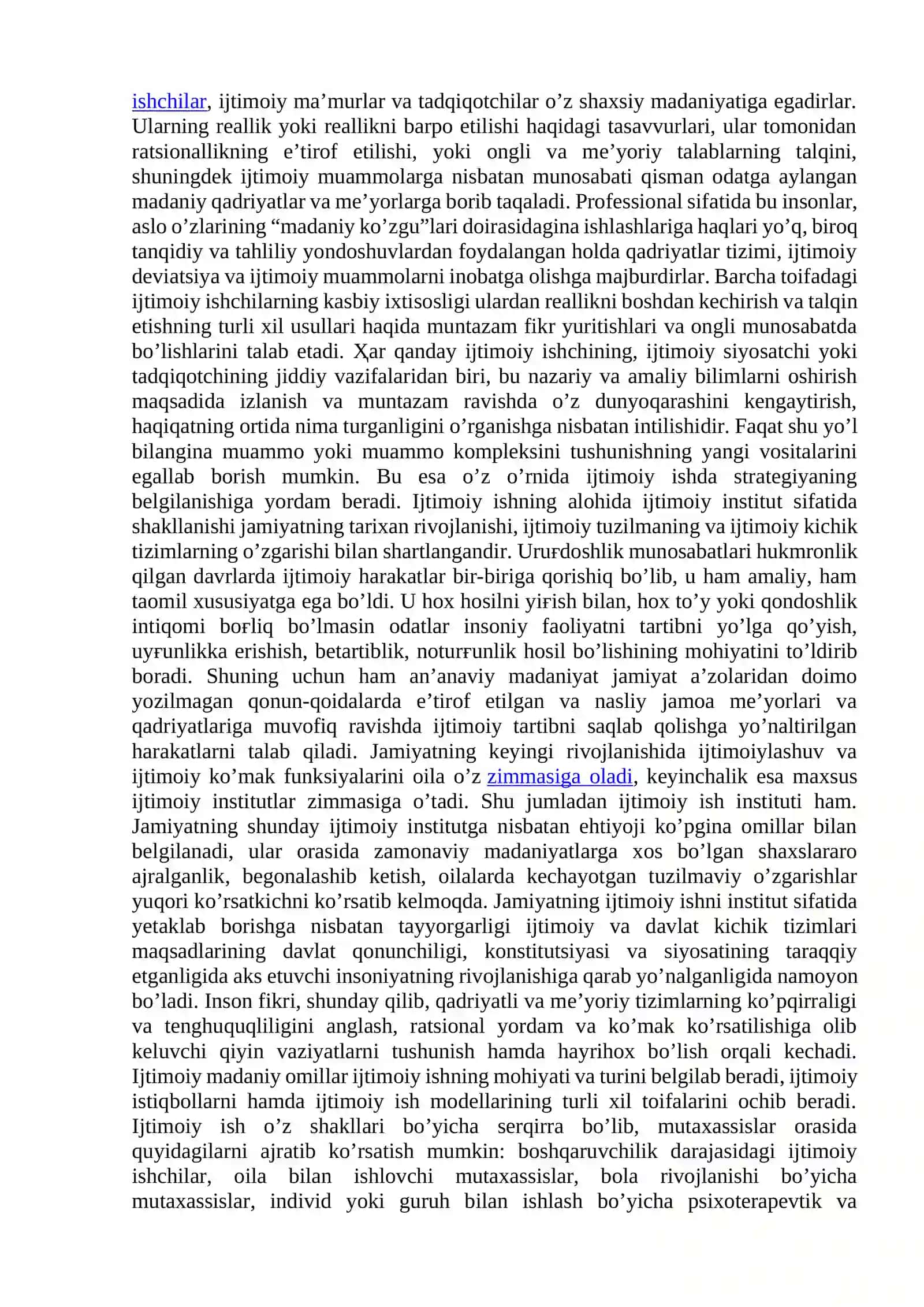 O`zbekistonda ijtimoiy sohada amalga oshirilayotgan o`zgarishlar 4