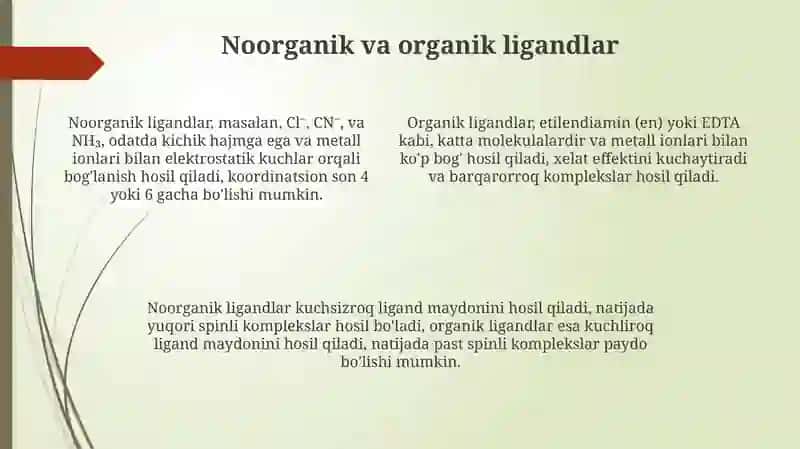 Kompleks birikmalar 4