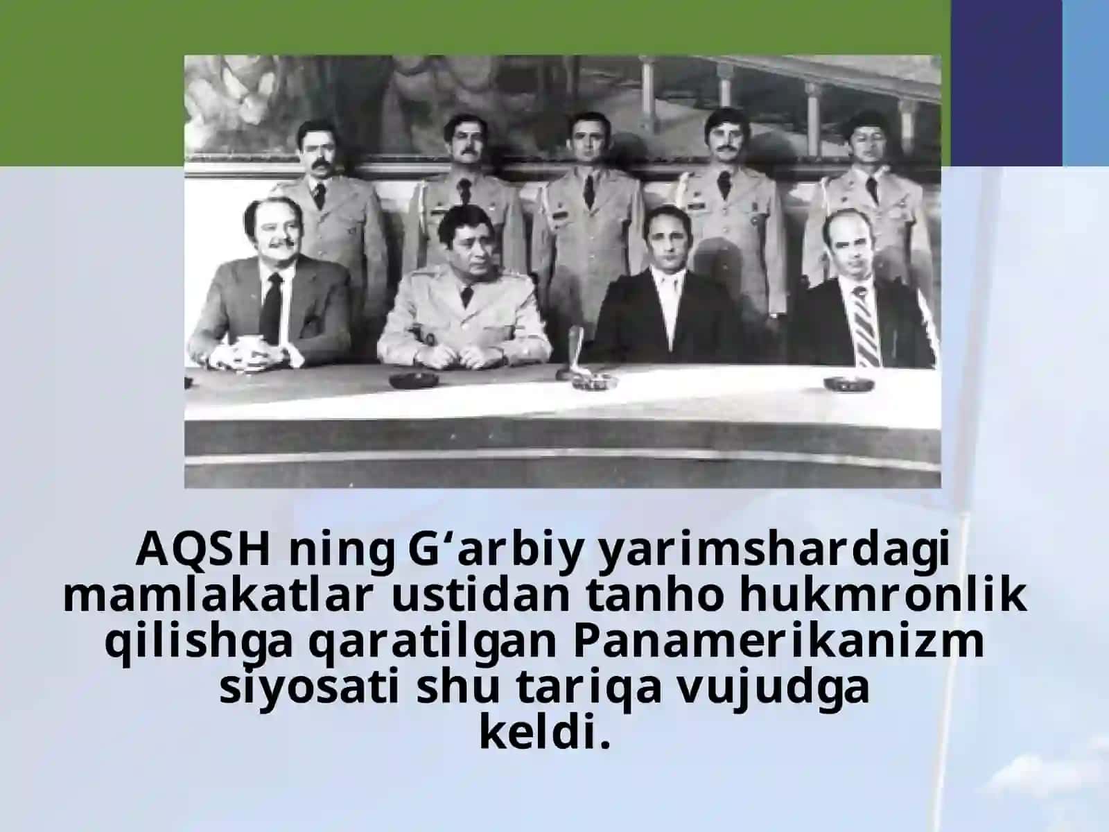 AQSHning  tashqi  siyosati 4