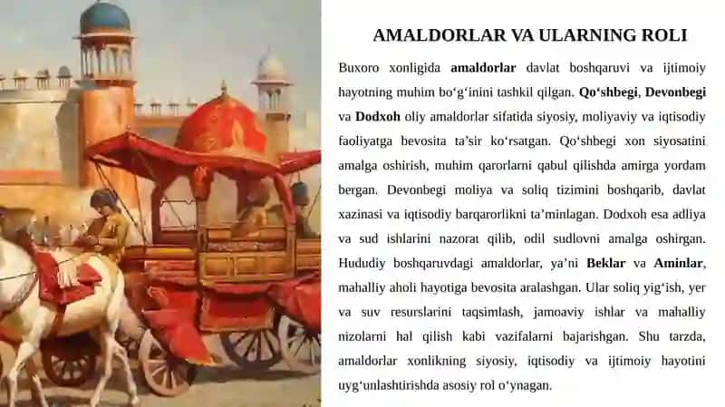 Buxoro Xonligida Ijtimoiy Hayot 4