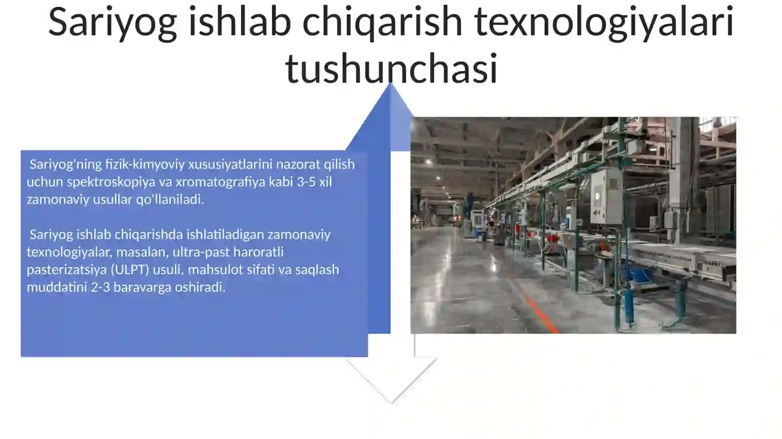 Sariyog ishlab chiqarish texnologiyasi 4